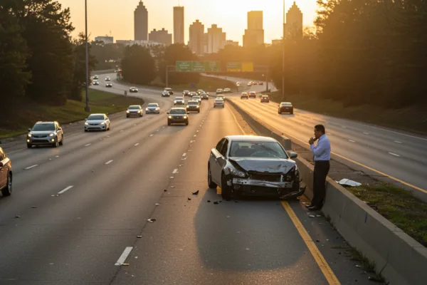 Abogado Accidente I-75: ¿Qué Hacer? Roswell, Georgia