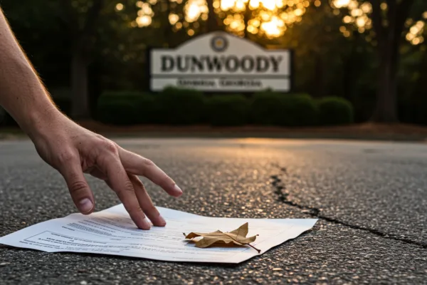 Choque en Dunwoody: ¿Qué hacer tras un accidente?