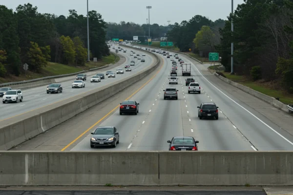 I-75 Atlanta: 70% de Accidentes Graves en 20 Millas