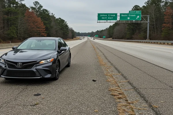 Johns Creek: Negociar Accidentes I-75 en 2026