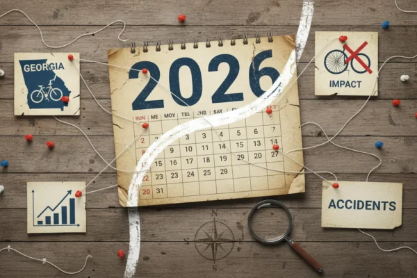 Accidentes de bicicleta en Georgia: Impacto 2026