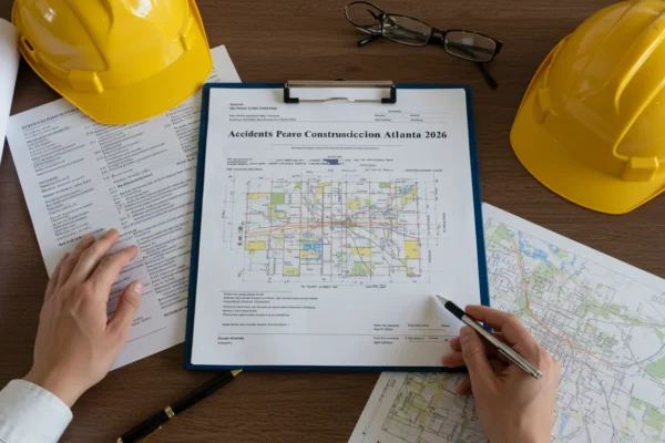 Accidentes Peatonales en Construcción Atlanta 2026