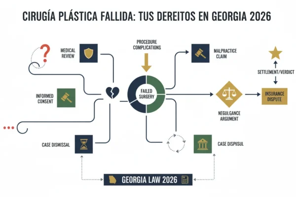 Negligencia en anestesia: Riesgos en Georgia 2026