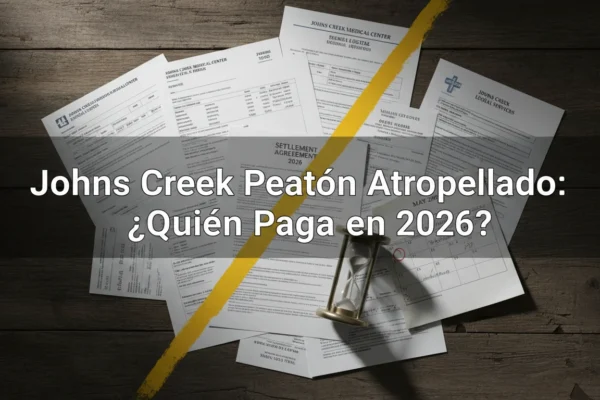 Johns Creek Peatón Atropellado: ¿Quién Paga en 2026?