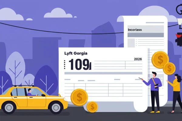 Lyft Georgia: Mitos Salariales 1099 en 2026