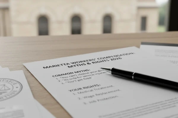 Marietta Workers’ Comp: Myths & Rights in 2026