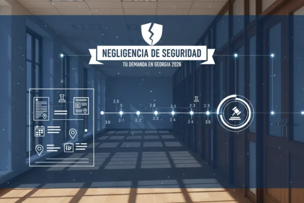 Negligencia de Seguridad: Tu Demanda en Georgia 2026