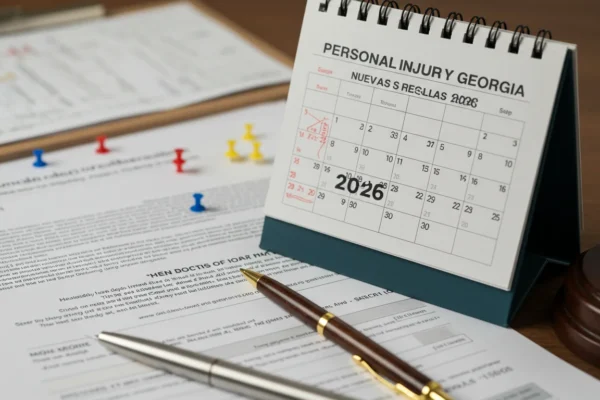 Personal Injury Georgia: Nuevas Reglas 2026