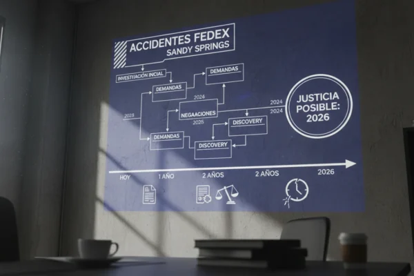 Accidentes FedEx Sandy Springs: ¿Justicia en 2026?