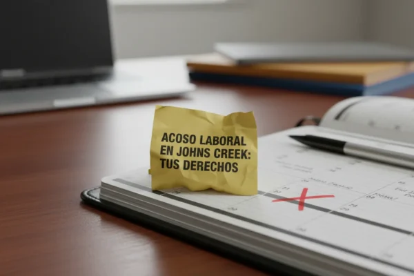 Acoso Laboral en Johns Creek: Tus Derechos en 2026