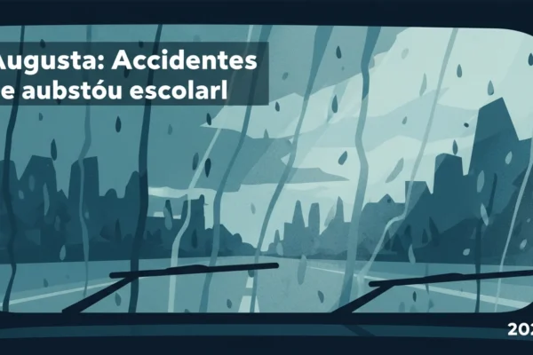 Augusta: Accidentes de autobús escolar en 2026