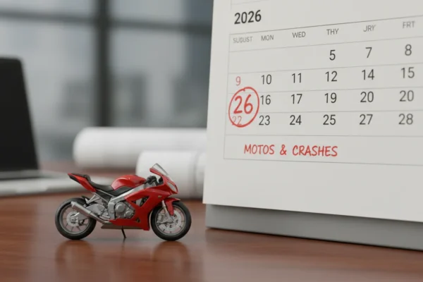 Accidentes Moto Atlanta: Riesgos 2026 en I-75