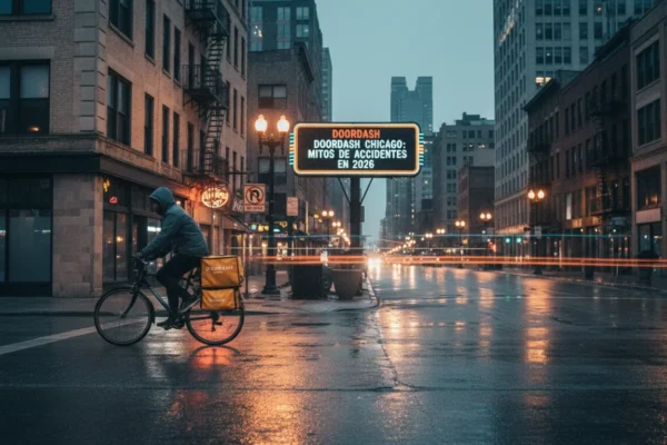 DoorDash Chicago: Mitos de Accidentes en 2026