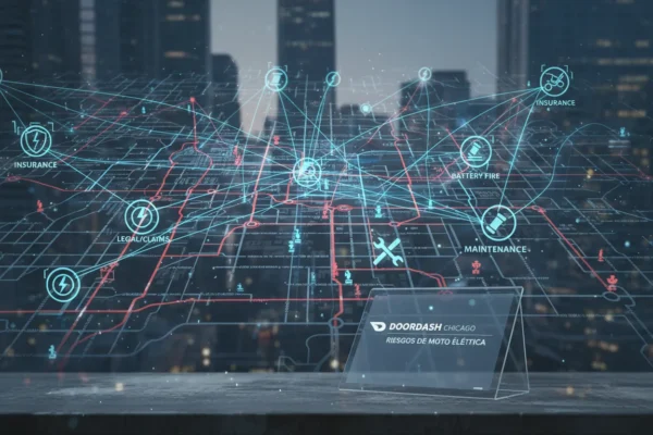 DoorDash Chicago: Riesgos de Moto Eléctrica en 2026