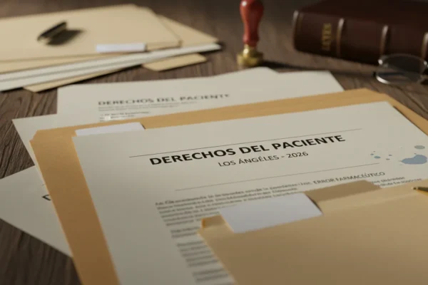 Error Farmacéutico Los Ángeles: Derechos 2026