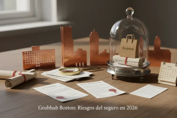 Grubhub Boston: Riesgos del seguro en 2026