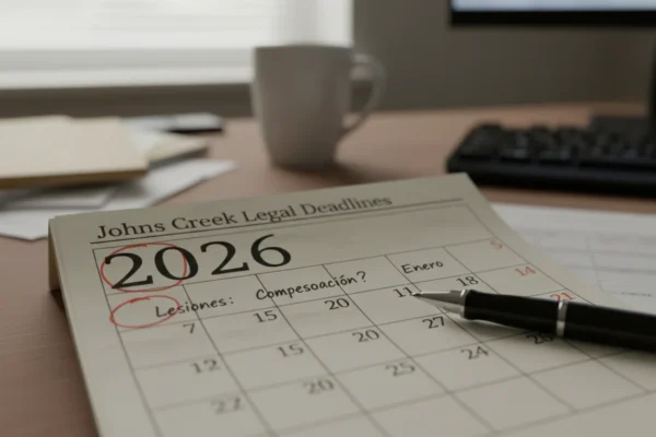 Lesiones en Johns Creek: Tu Compensación en 2026