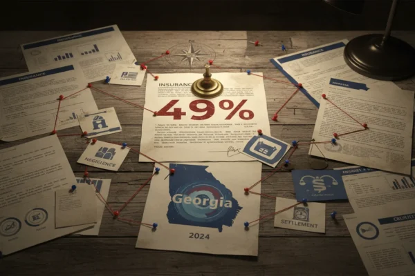 Negligencia Comparativa Georgia: El 49% en 2024