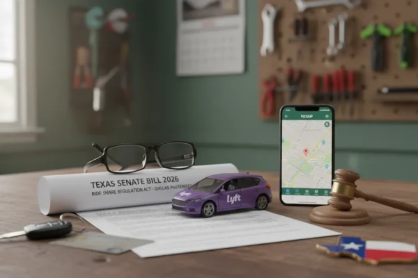 Pasajeros Lyft Dallas: Nueva Ley Texas 2026