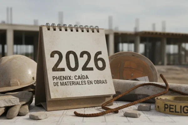 Phoenix: Caída de Materiales en Obras 2026