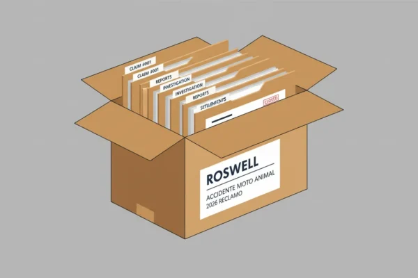 Roswell: Reclamo por Accidente Moto Animal 2026
