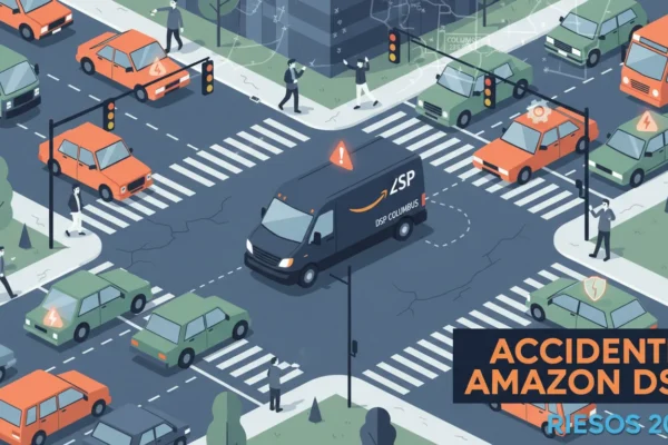 Accidentes Amazon DSP en Columbus: Riesgos 2026
