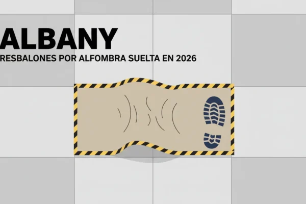 Albany: Resbalones por Alfombra Suelta en 2026