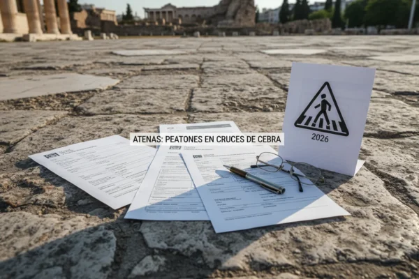 Athens: Peatones en Cruces de Cebra 2026