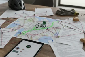 Bicicleta Dallas: UberEats y Leyes 2026