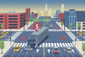Chicago: Sobrecarga de Camiones y Multas 2026