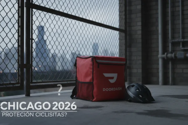 DoorDash Chicago: ¿Están protegidos los ciclistas en 2026?