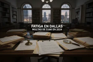 Fatiga en Dallas: Multas de $16K en 2024