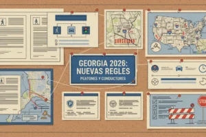 Georgia 2026: Nuevas Reglas para Peatones y Conductores