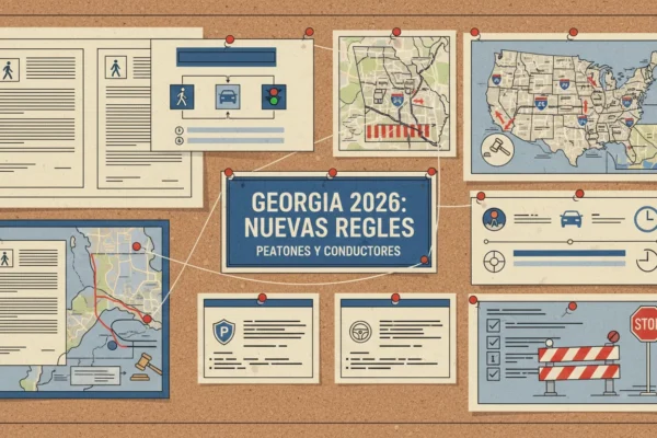 Georgia 2026: Nuevas Reglas para Peatones y Conductores