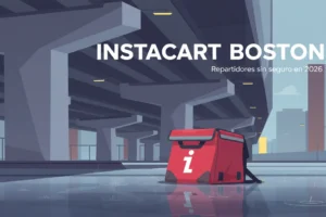 Instacart Boston: Repartidores sin seguro en 2026