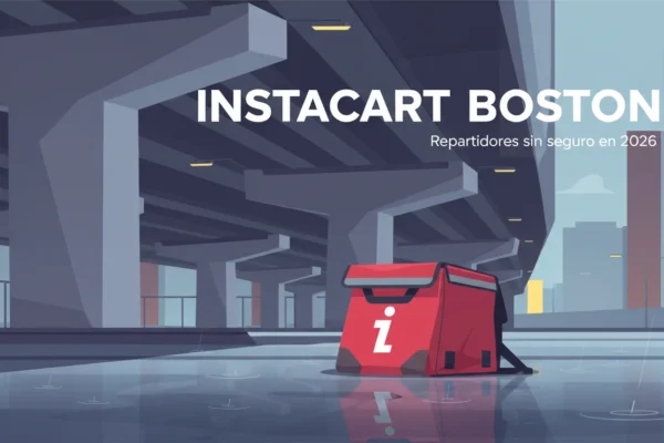 Instacart Boston: Repartidores sin seguro en 2026
