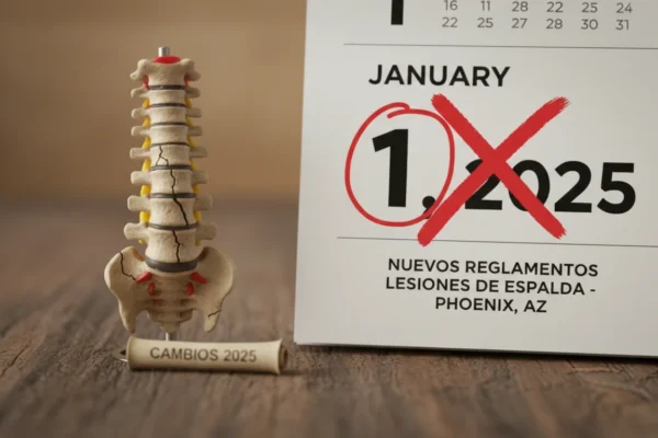 Lesiones de Espalda en Phoenix: Cambios 2025