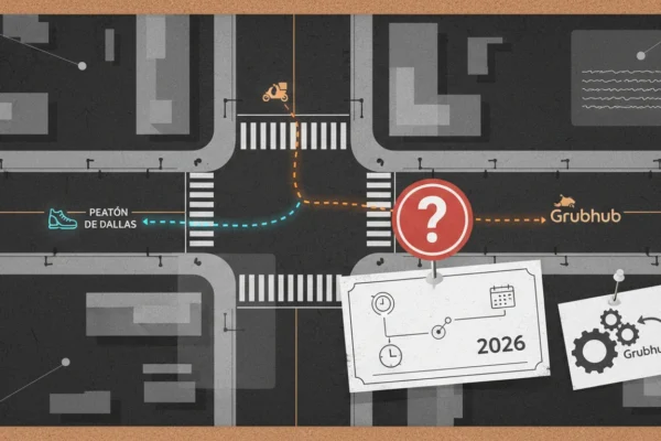 Peatón de Dallas vs Grubhub en 2026: ¿Qué Hacer?