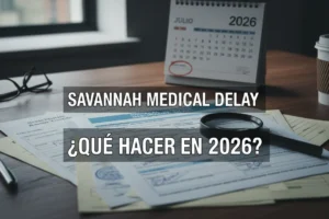 Savannah: Retraso médico, ¿qué hacer en 2026?