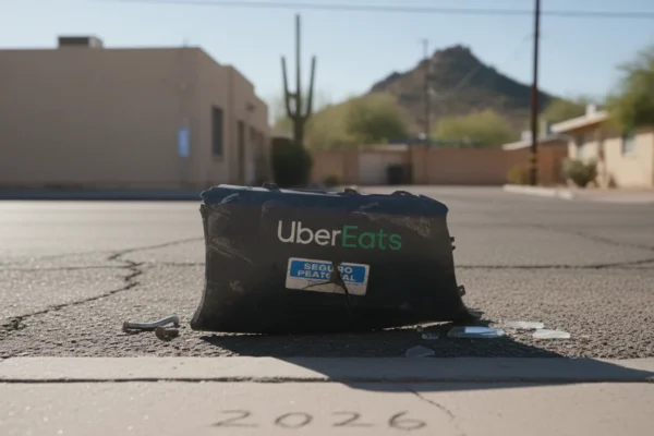 UberEats Phoenix: Seguro Peatonal en 2026